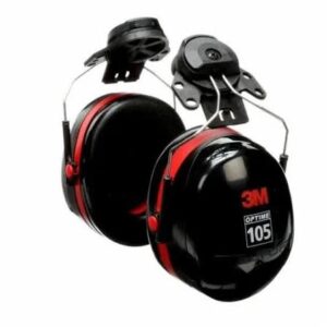 3M™ PELTOR™ Optime™ 105 Cap-Mount Earmuffs, Hearing Conservation, H10P3E